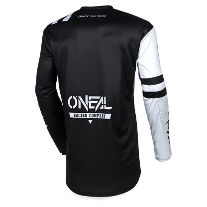 Мотокрос блуза O`NEAL ELEMENT WARHAWK BLACK/WHITE