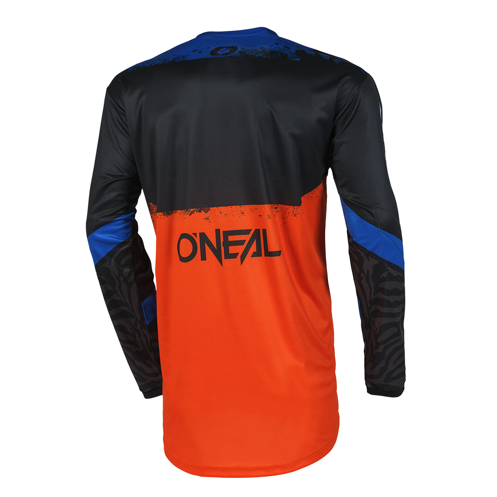 Мотокрос блуза O'NEAL ELEMENT SHOCKER BLACK/ORANGE V.25