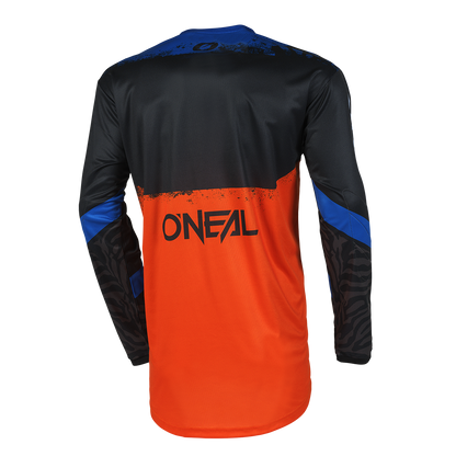 Мотокрос блуза O'NEAL ELEMENT SHOCKER BLACK/ORANGE V.25