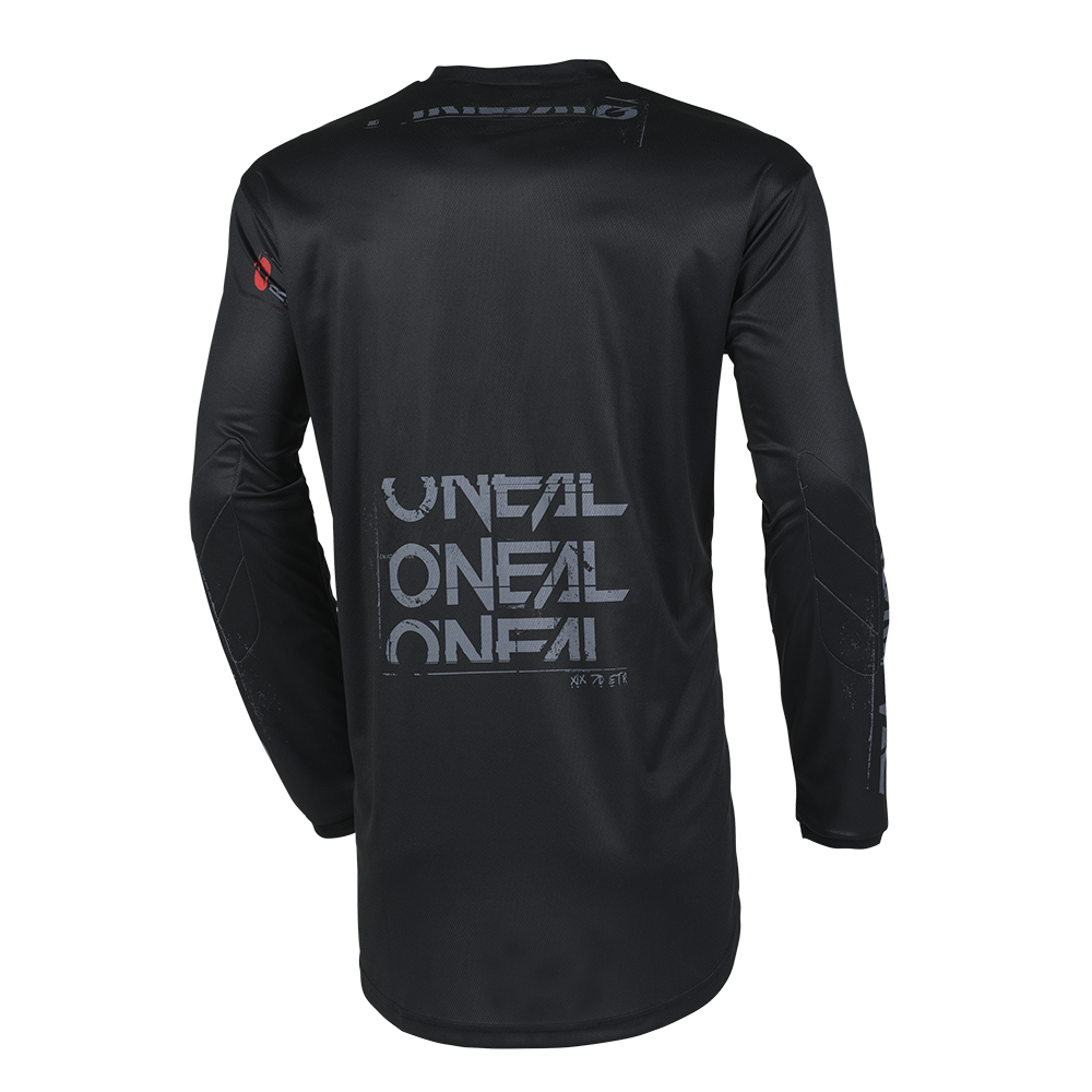 Мотокрос блуза O'NEAL ELEMENT STATIC BLACK/GRAY V.25