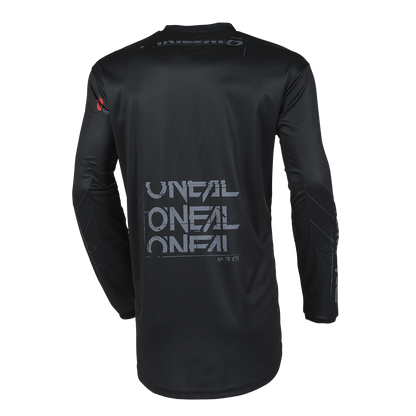 Мотокрос блуза O'NEAL ELEMENT STATIC BLACK/GRAY V.25
