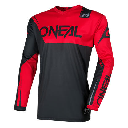 Мотокрос блуза O`NEAL ELEMENT RACEWEAR BLACK/RED V.26
