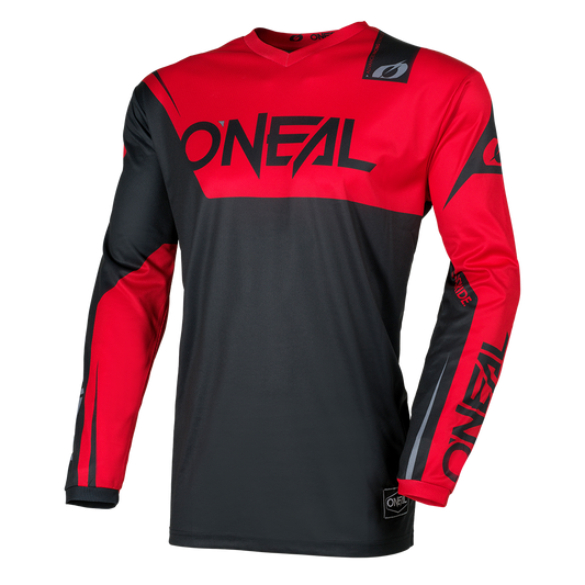 Мотокрос блуза O`NEAL ELEMENT RACEWEAR BLACK/RED V.26