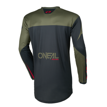 Мотокрос блуза O`NEAL ELEMENT RACEWEAR BLACK/OLIVE V.26