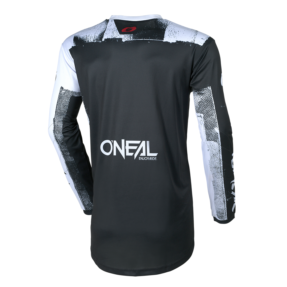 Мотокрос блуза O`NEAL ELEMENT ROLLER BLACK/WHITE V.26