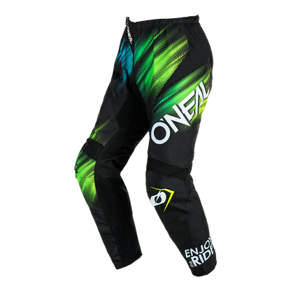 Мотокрос брич O'NEAL ELEMENT VOLTAGE BLACK/GREEN