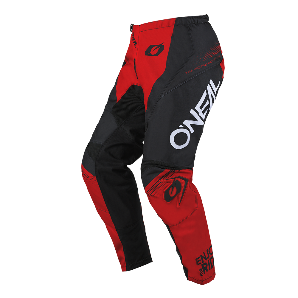 Мотокрос брич O'NEAL ELEMENT RACEWEAR BLACK/RED V.25
