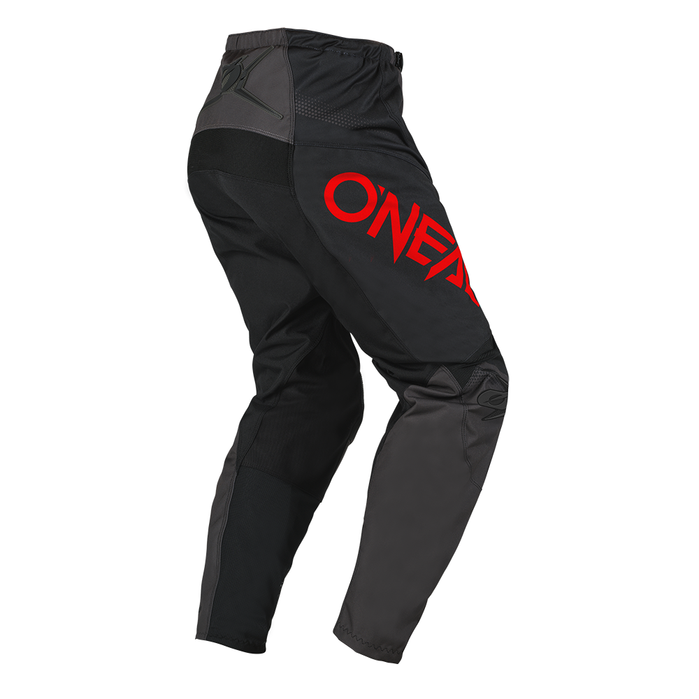Мотокрос брич O'NEAL ELEMENT RACEWEAR BLACK/GRAY/RED V.25