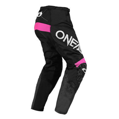 Дамски мотокрос брич O’NEAL ELEMENT SHOCKER BLACK/PINK V.25