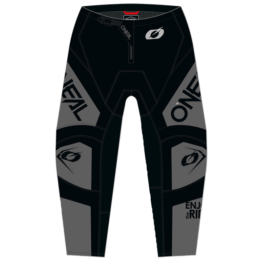 Детски мотокрос брич O'NEAL ELEMENT RACEWEAR BLACK/GRAY V.26