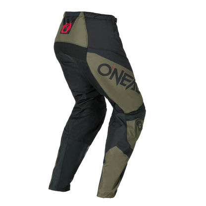 Мотокрос брич O'NEAL ELEMENT RACEWEAR BLACK/OLIVE V.26