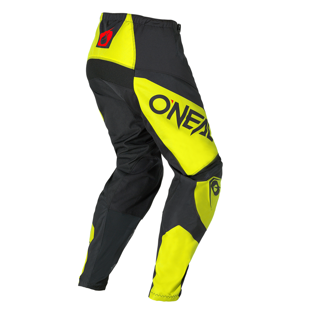 Мотокрос брич O'NEAL ELEMENT RACEWEAR BLACK/NEON YELLOW V.26