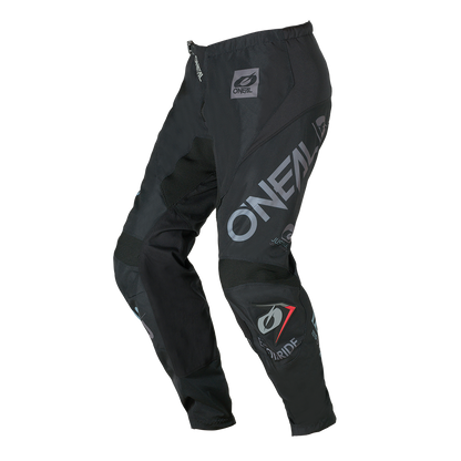 Мотокрос брич O'NEAL ELEMENT BRAND BLACK/GRAY V.26