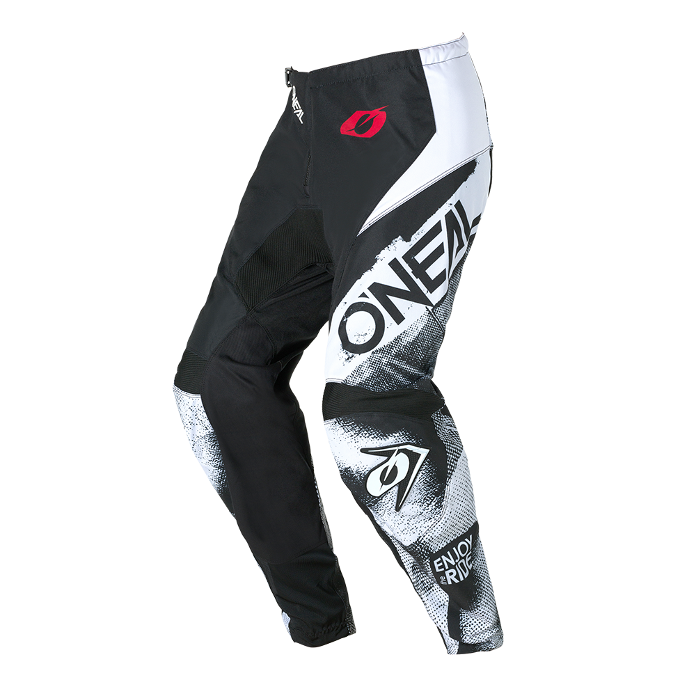 Мотокрос брич O'NEAL ELEMENT ROLLER BLACK/WHITE V.26