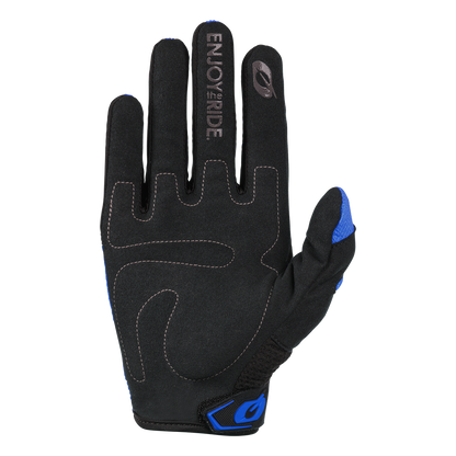 Детски мотокрос ръкавици O'NEAL ELEMENT RACEWEAR BLACK/BLUE V.24