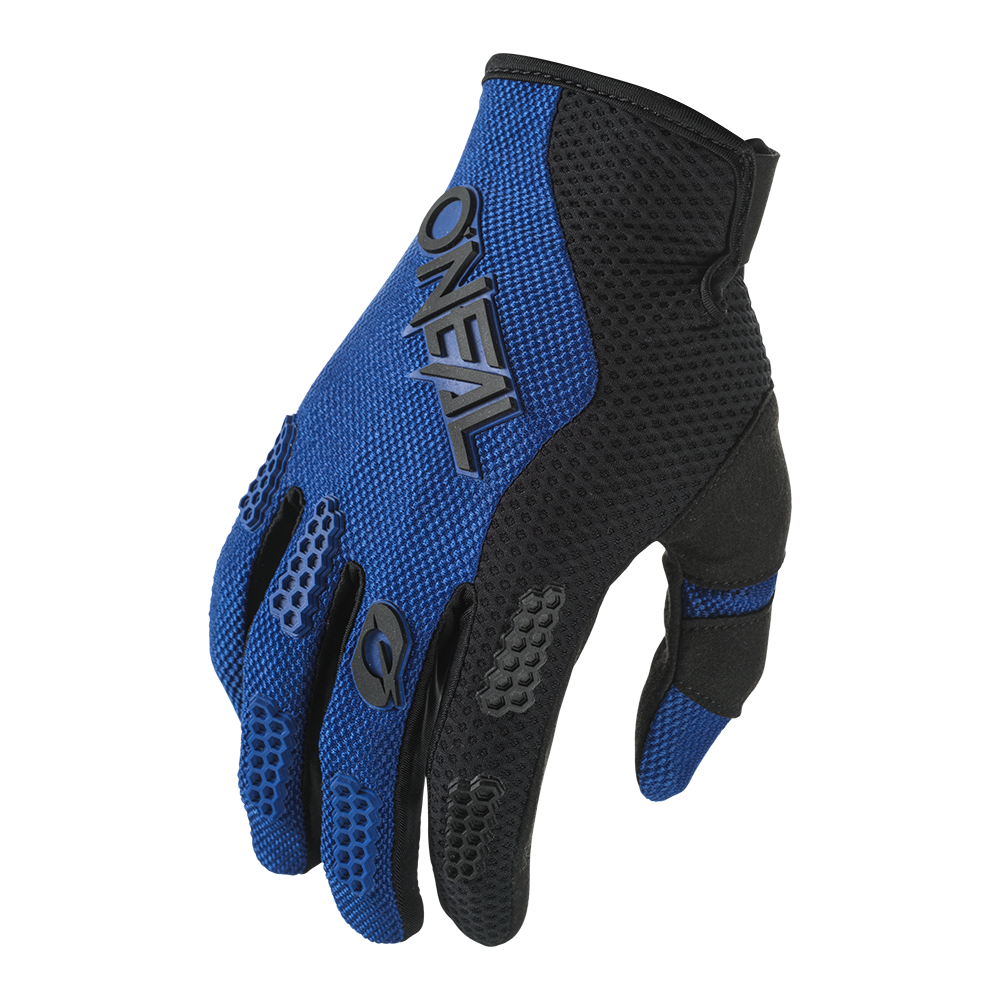 Детски мотокрос ръкавици O'NEAL ELEMENT RACEWEAR BLACK/BLUE V.24