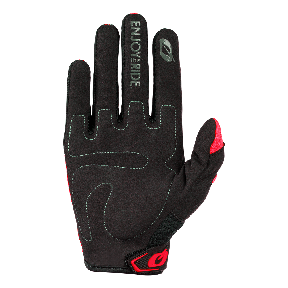 Mотокрос ръкавици O'NEAL ELEMENT RACEWEAR BLACK/RED V.24