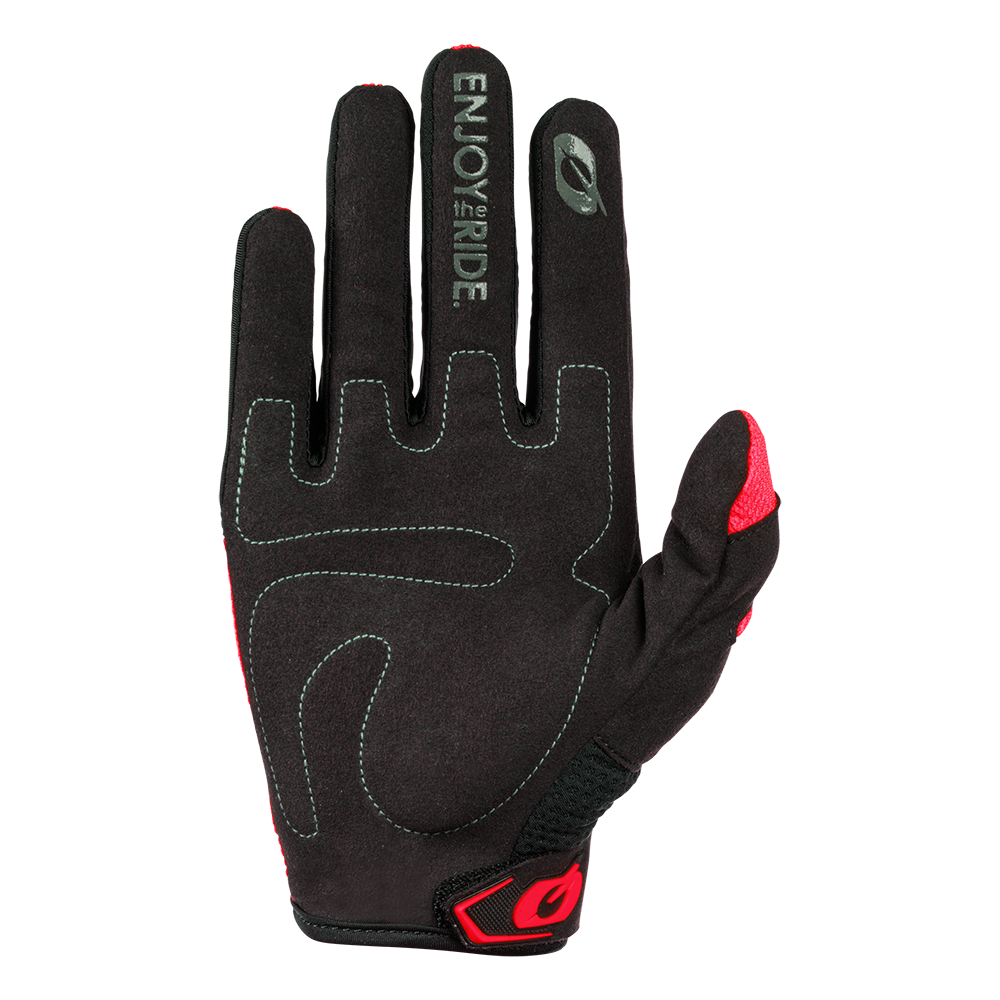 Детски мотокрос ръкавици O'NEAL ELEMENT RACEWEAR BLACK/RED V.24