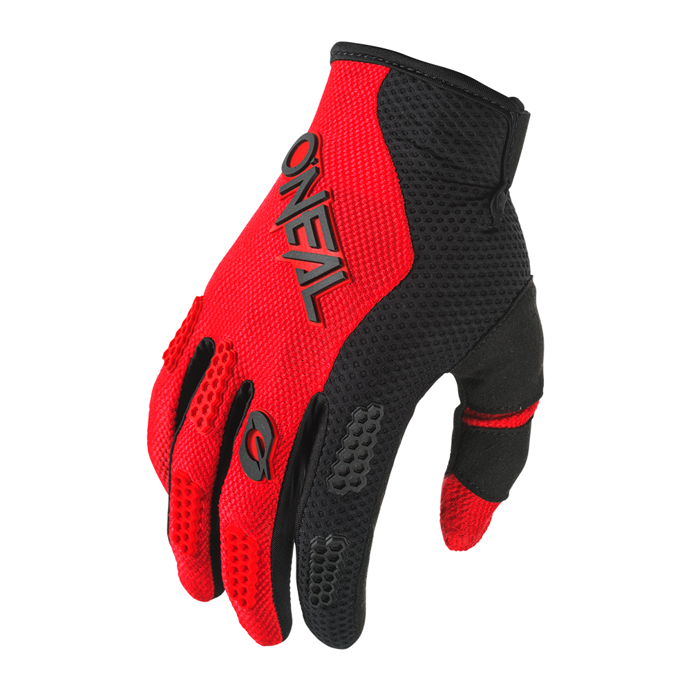 Детски мотокрос ръкавици O'NEAL ELEMENT RACEWEAR BLACK/RED V.24