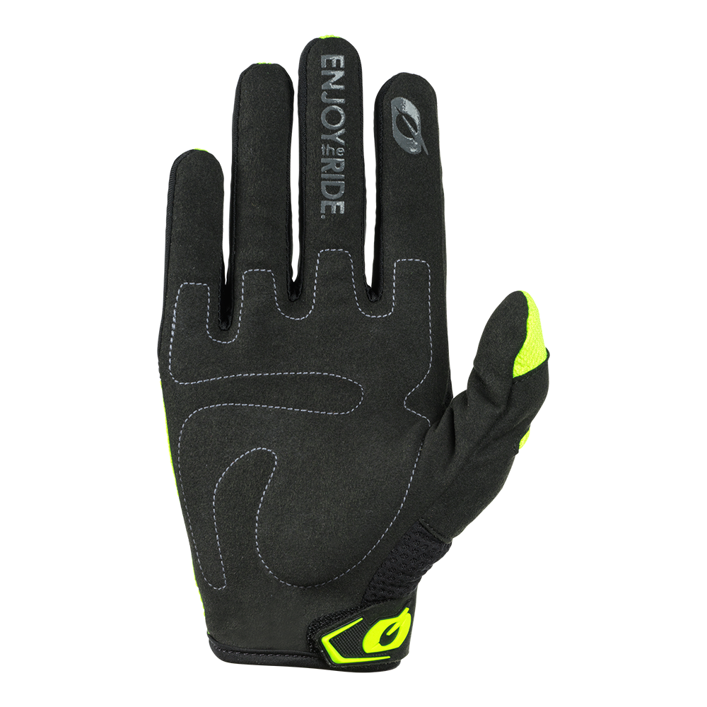 Mотокрос ръкавици O'NEAL ELEMENT RACEWEAR BLACK/NEON YELLOW V.24