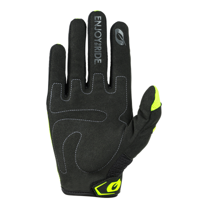 Mотокрос ръкавици O'NEAL ELEMENT RACEWEAR BLACK/NEON YELLOW V.24