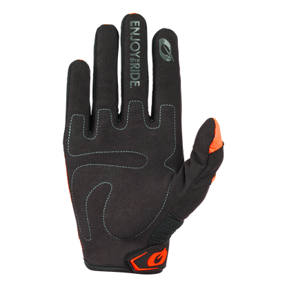 Детски мотокрос ръкавици O'NEAL ELEMENT RACEWEAR BLACK/ORANGE V.24