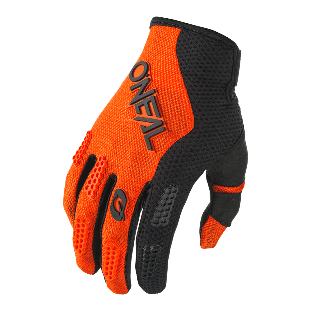 Детски мотокрос ръкавици O'NEAL ELEMENT RACEWEAR BLACK/ORANGE V.24