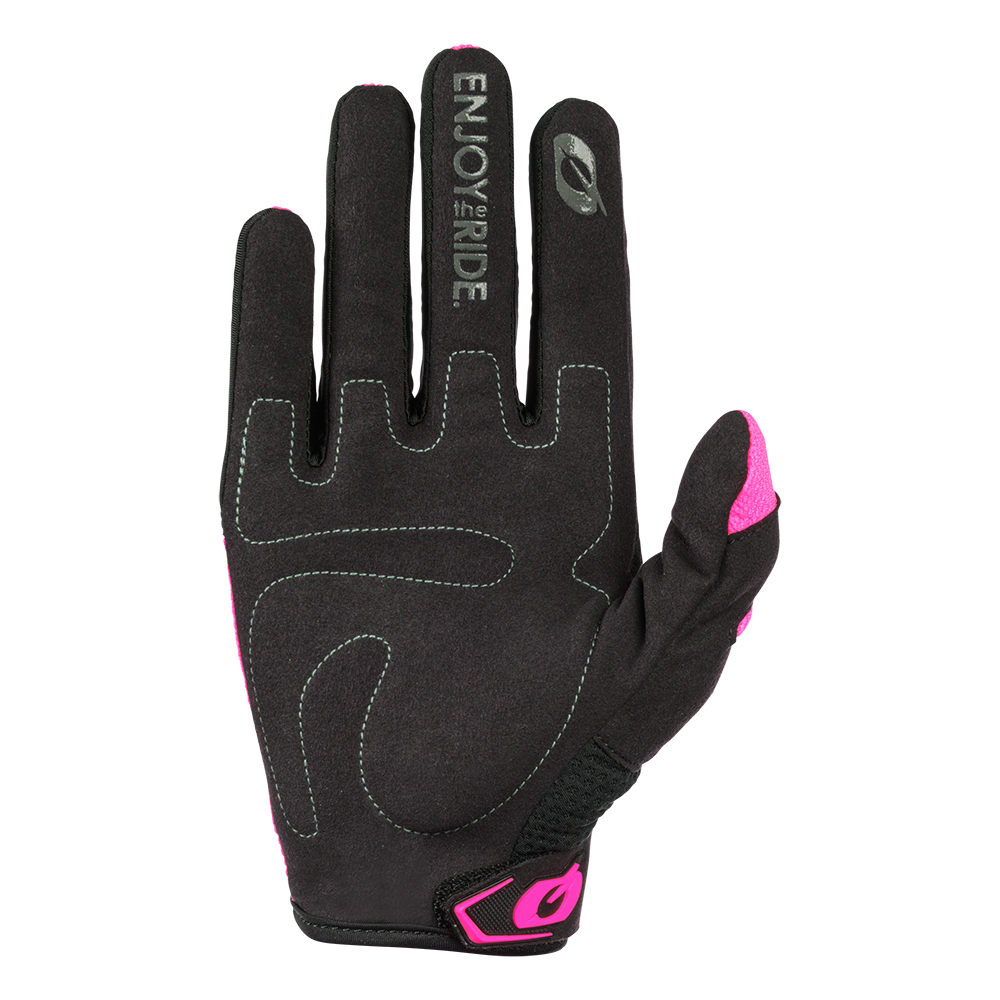 Дамски мотокрос ръкавици O'NEAL ELEMENT RACEWEAR BLACK/PINK V.24