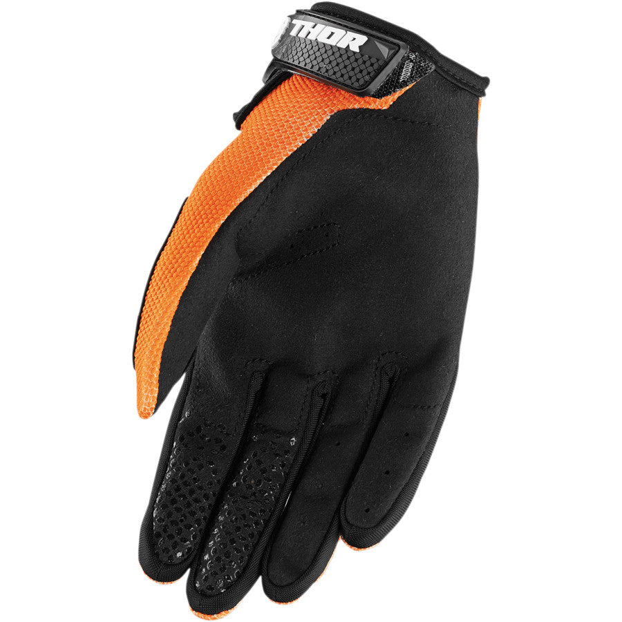 Детски мотокрос ръкавици THOR YOUTH SECTOR ORANGE/BLACK