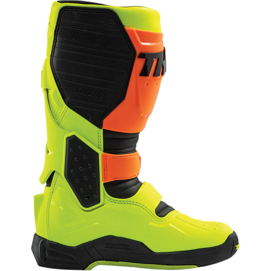 Мотокрос ботуши THOR RADIAL FLO ORANGE/FLO YELLOW