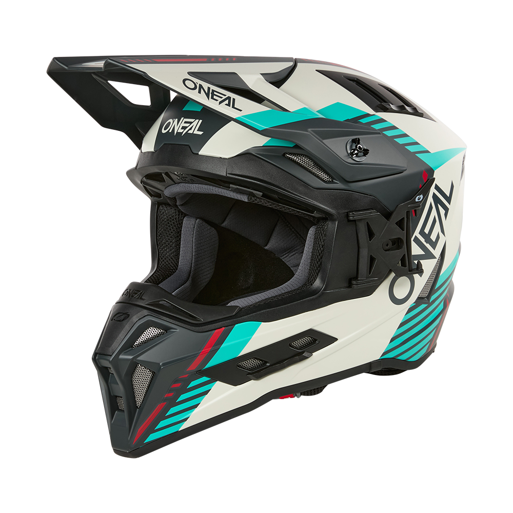 Ендуро каска O'NEAL EX-SRS QUIN GRAY/TEAL