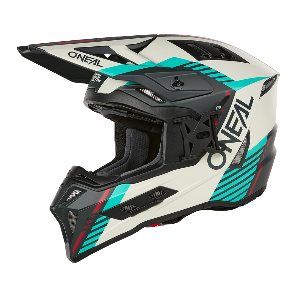 Ендуро каска O'NEAL EX-SRS QUIN GRAY/TEAL