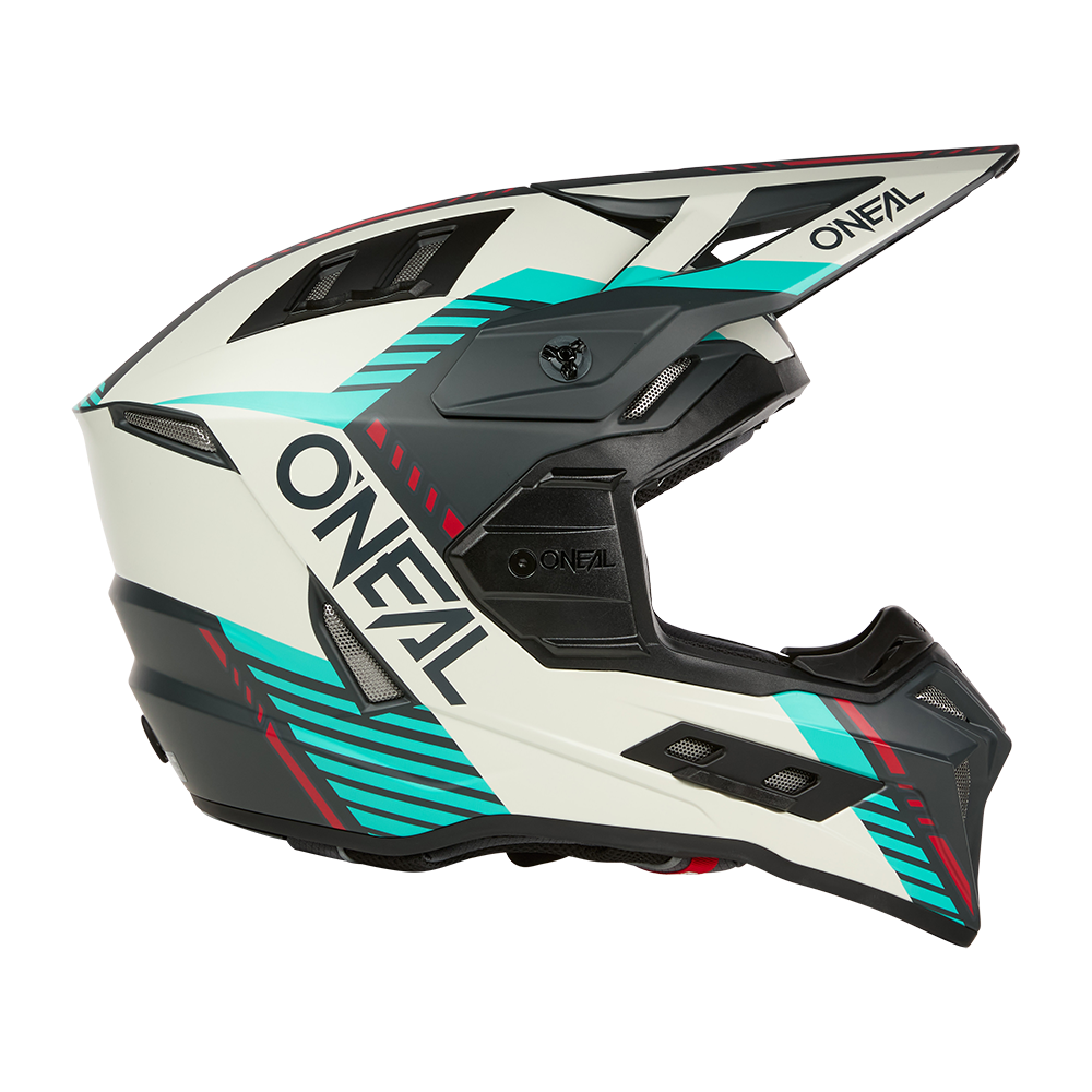 Ендуро каска O'NEAL EX-SRS QUIN GRAY/TEAL