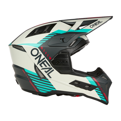 Ендуро каска O'NEAL EX-SRS QUIN GRAY/TEAL