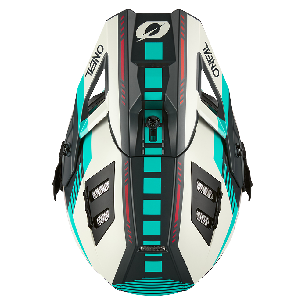 Ендуро каска O'NEAL EX-SRS QUIN GRAY/TEAL