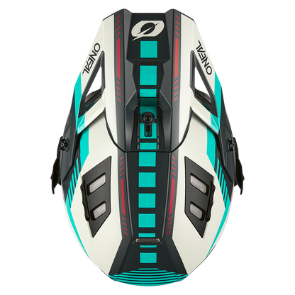 Ендуро каска O'NEAL EX-SRS QUIN GRAY/TEAL