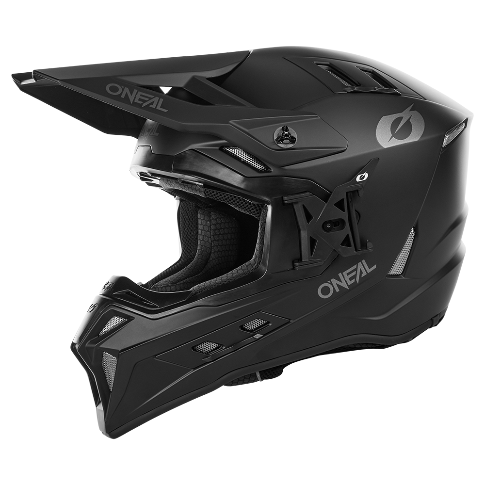 Ендуро каска O'NEAL EX-SRS SOLID BLACK V.24