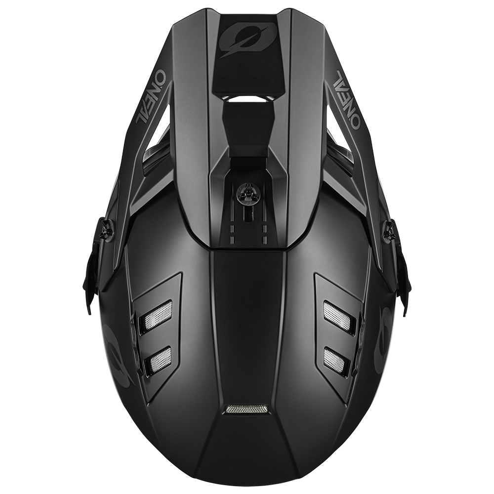 Ендуро каска O'NEAL EX-SRS SOLID BLACK V.24