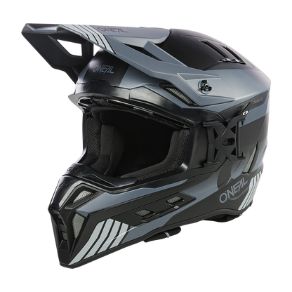 Ендуро каска O'NEAL EX-SRS HITCH BLACK/GRAY V.24