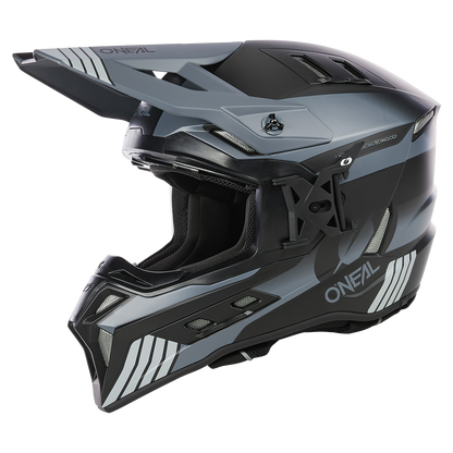Ендуро каска O'NEAL EX-SRS HITCH BLACK/GRAY V.24