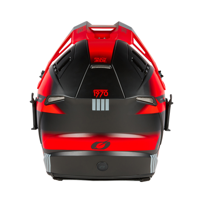 Ендуро каска O'NEAL EX-SRS HITCH BLACK/GRAY/RED V.24