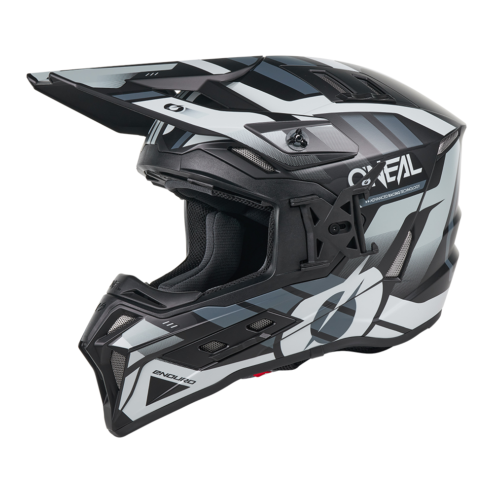 Ендуро каска O'NEAL EX-SRS DUST BLACK/GRAY V.26