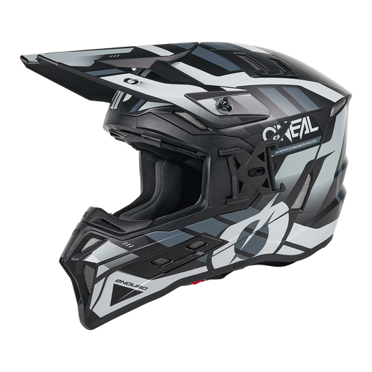 Ендуро каска O'NEAL EX-SRS DUST BLACK/GRAY V.26