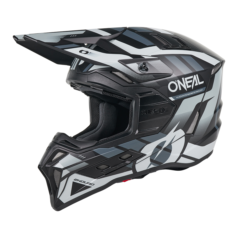 Ендуро каска O'NEAL EX-SRS DUST BLACK/GRAY V.26