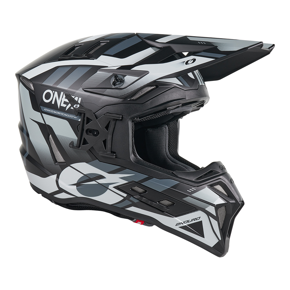 Ендуро каска O'NEAL EX-SRS DUST BLACK/GRAY V.26
