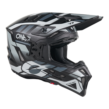 Ендуро каска O'NEAL EX-SRS DUST BLACK/GRAY V.26