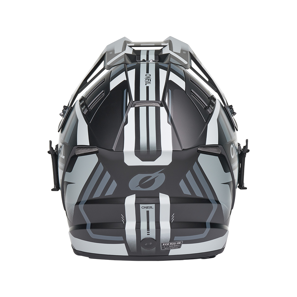 Ендуро каска O'NEAL EX-SRS DUST BLACK/GRAY V.26