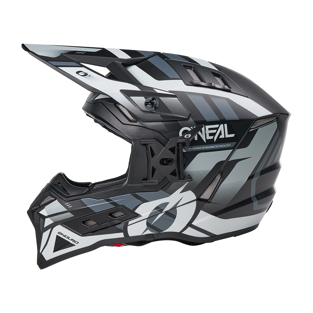 Ендуро каска O'NEAL EX-SRS DUST BLACK/GRAY V.26