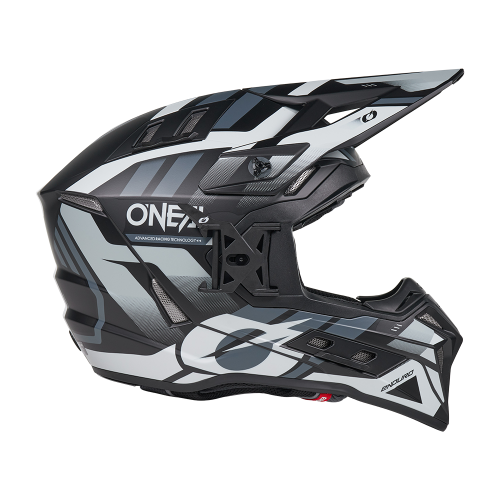 Ендуро каска O'NEAL EX-SRS DUST BLACK/GRAY V.26