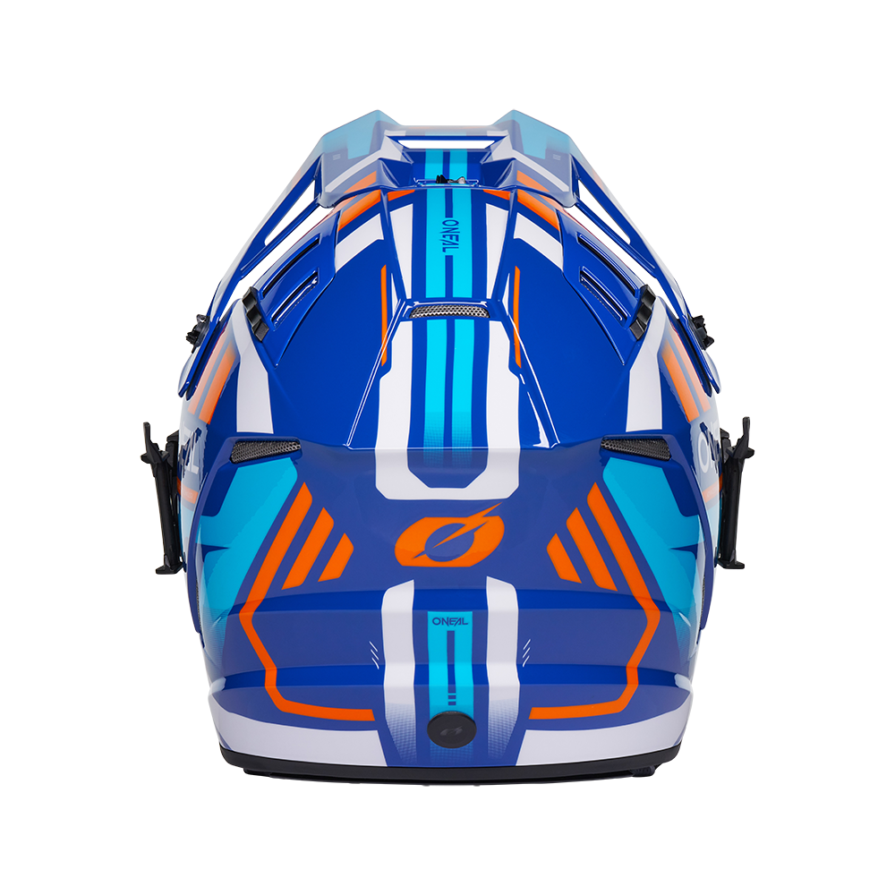 Ендуро каска O'NEAL EX-SRS DUST BLUE/ORANGE V.26